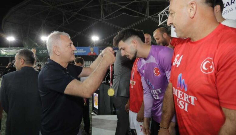 SATSO Geleneksel Futbol Turnuvası’nda şampiyon Mert Isı oldu