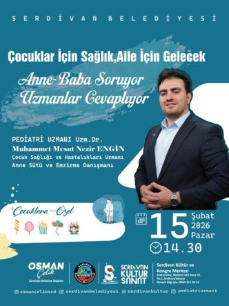 Serdivan’da Çocuk Sağlığı Söyleşisi: Ebeveynlere Uzman Desteği ve Bilgilendirme