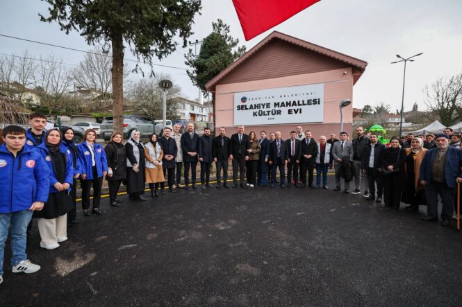 Selahiye Kültür Evi Serdivan’da Açıldı: Mahalle Kültürüne Yeni Bir Soluk Getiriyor
