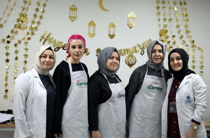 SAMEK mutfak atölyesinde Ramazan'a özgü Osmanlı-Türk yemekleri hazırlandı