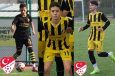 Genç Serdivanspor futbolcuları milli takım hazırlıklarında antrenman yapıyor.