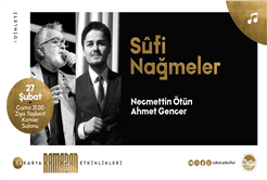 Ziya Taşkent Konser Salonu’nda Sufi Nağmelerle Ramazan Akşamına Huzur Katılacak