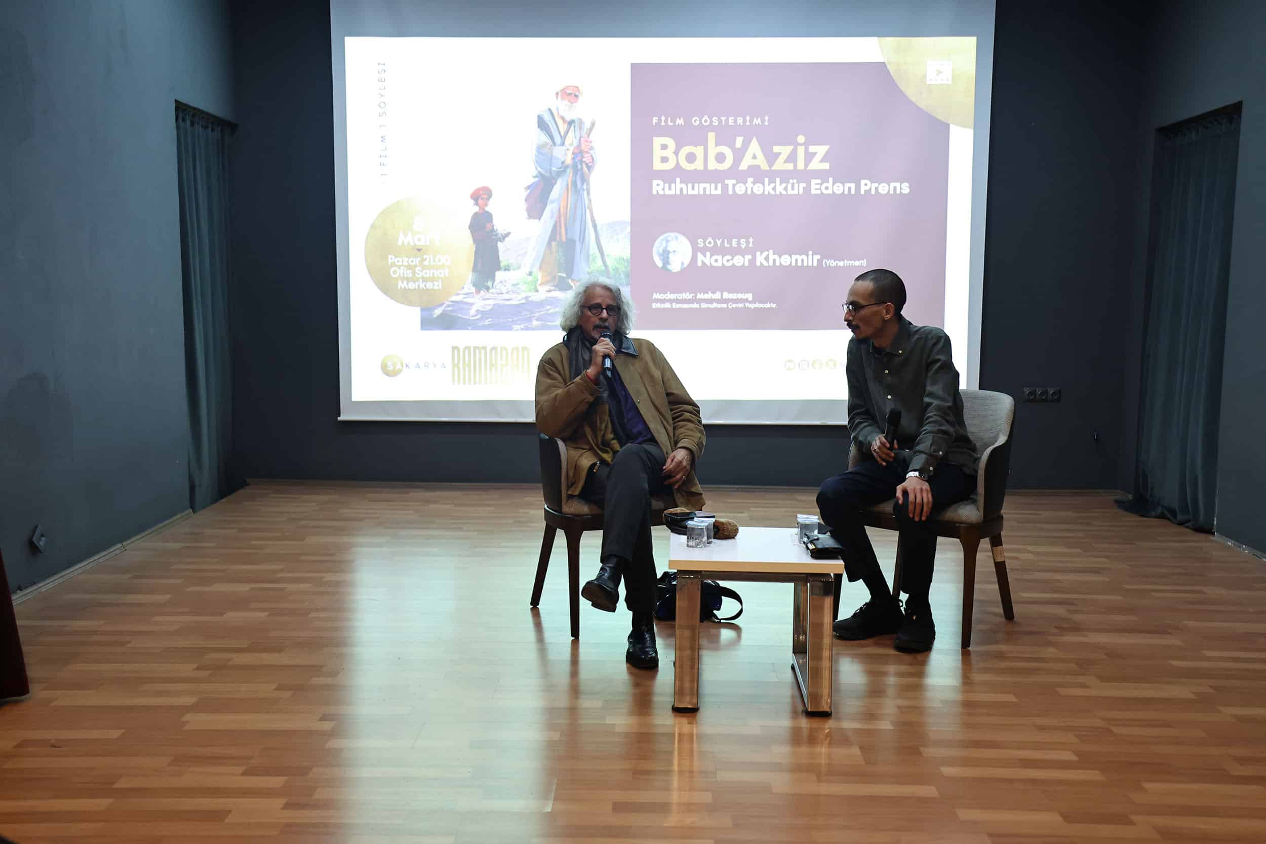 Nacer Khemir Sakarya'da 'Bab’Aziz' Filmiyle Ruhun Yolculuğu ve İslam'ın Anlatımını Paylaştı
