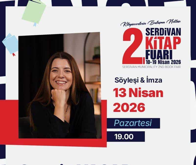 Serdivan 2. Kitap Fuarı’nda 16 Nisan’da Gerçekleşecek Söyleşi ve Etkinlik Programı İlçe Halkını Bekliyor