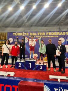 Serdivanlı Muhammed Asım Ay’dan Halterde Türkiye İkinciliği Başarısı